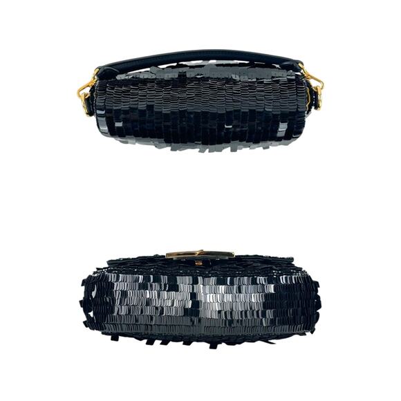 Fendi Sequin Mini Baguette Two-Way Bag - Picture 6 of 9